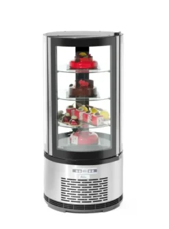 Kuchenvitrine rund 100 l