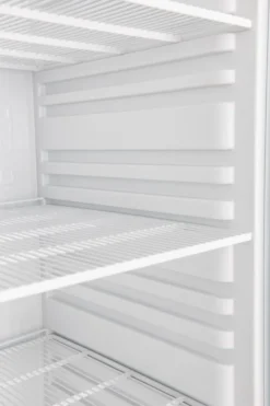 Lagerkühlschrank ECO 600, Innenraum aus Kunststoff, weiß