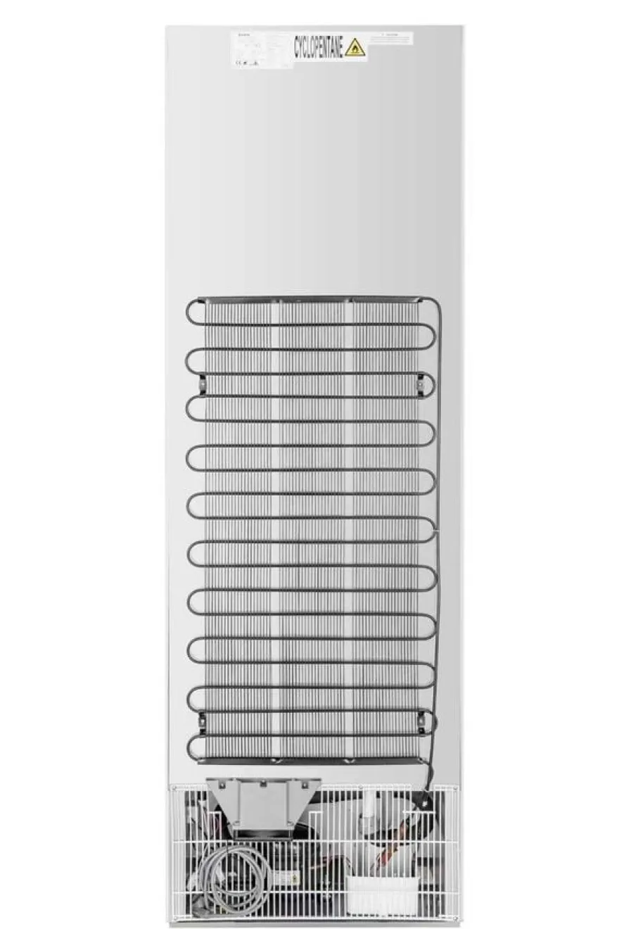 Lagerkühlschrank ECO 400, Innenraum aus Kunststoff, weiß