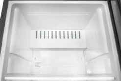Lagerkühlschrank ECO 400, Innenraum aus Kunststoff, schwarz