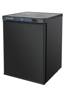 Lagerkühlschrank ECO 200, Innenraum aus Kunststoff, schwarz