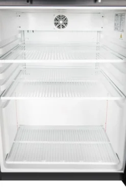 Lagerkühlschrank ECO 200, Innenraum aus Kunststoff, schwarz