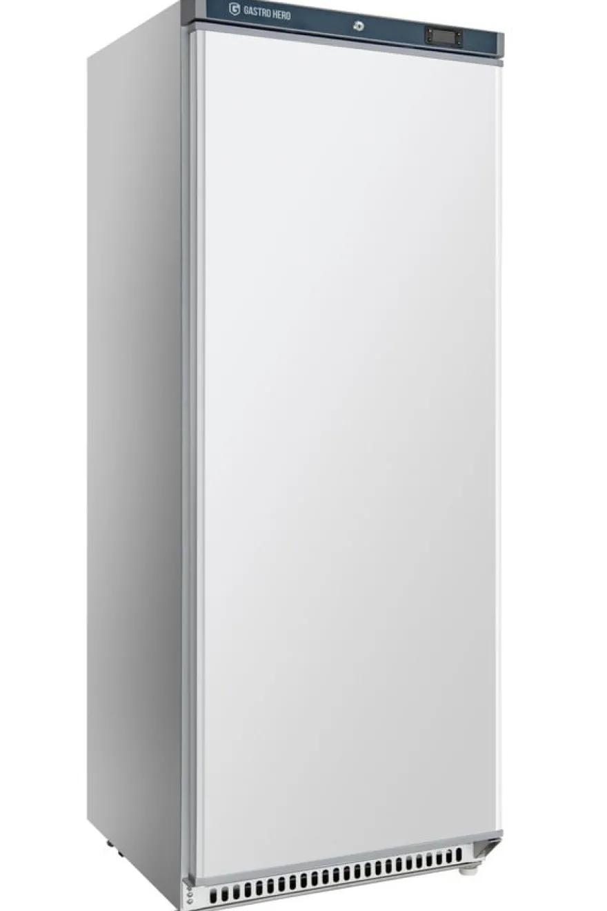 Lagertiefkühlschrank ECO 600, Innenraum aus Kunststoff, weiß