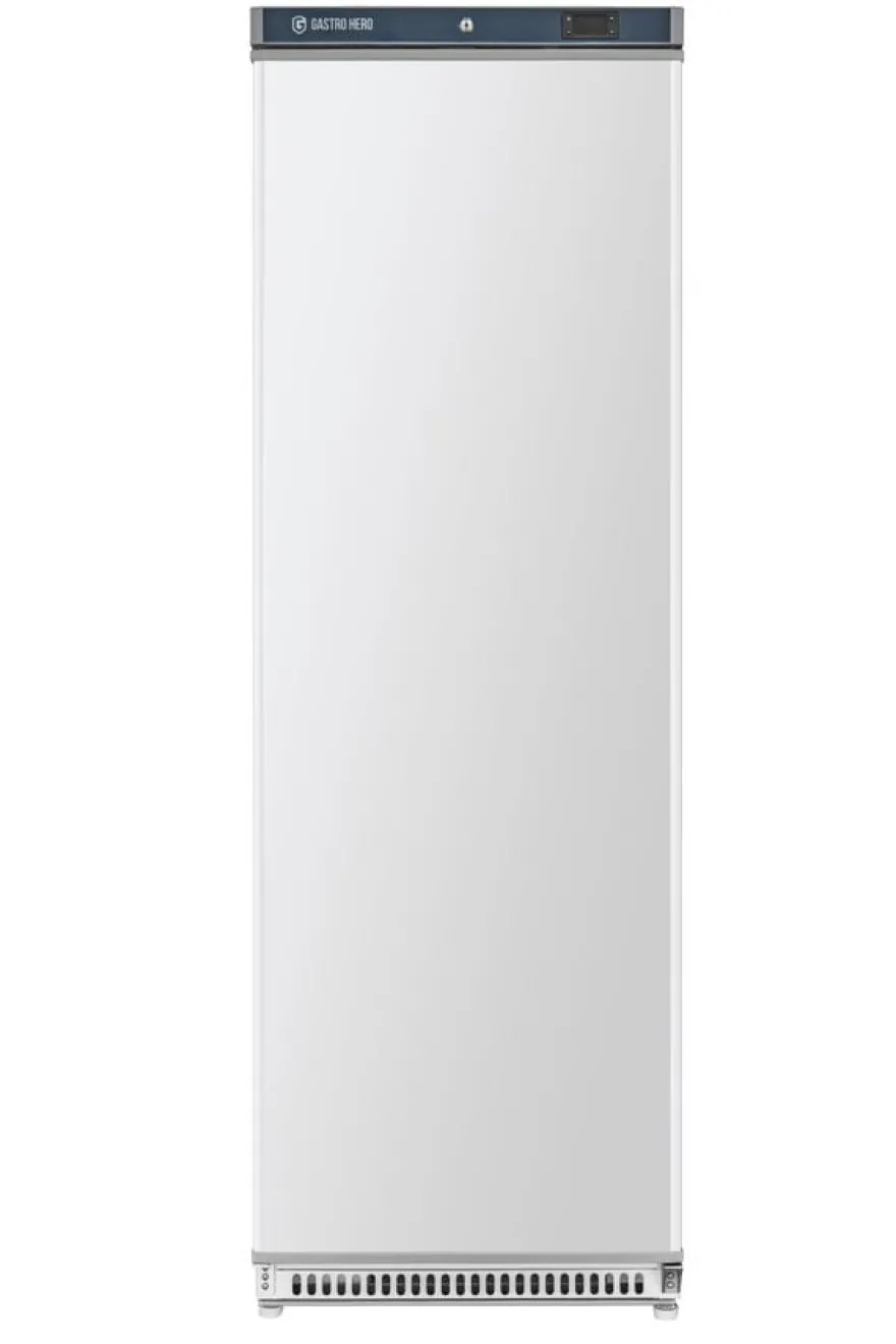 Lagertiefkühlschrank ECO 400, Innenraum aus Kunststoff, weiß