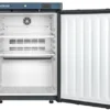 Lagertiefkühlschrank ECO 200, Innenraum aus Kunststoff, schwarz