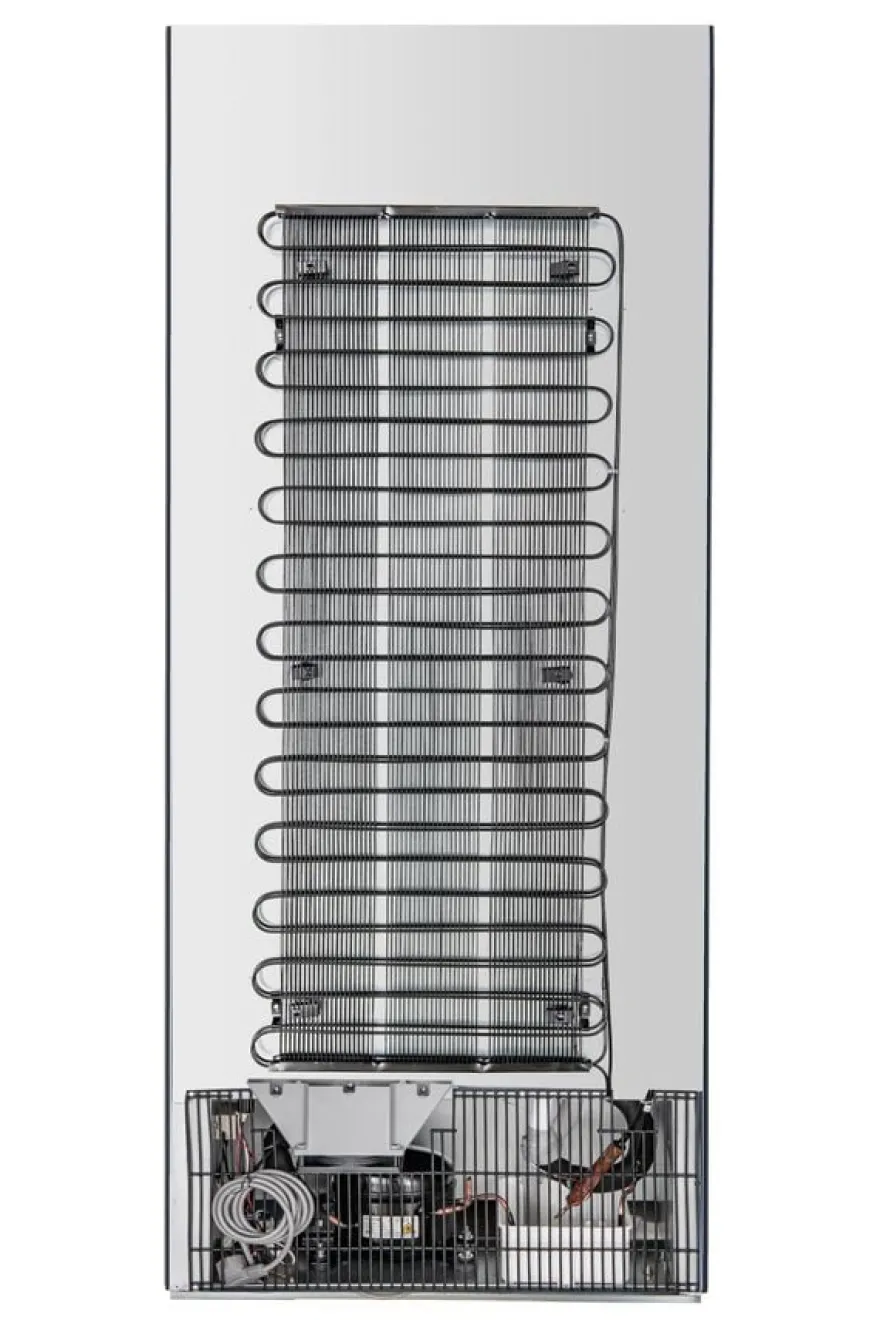 Lagertiefkühlschrank ECO 600, Innenraum aus Kunststoff, schwarz