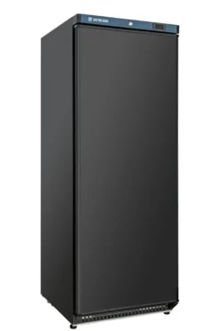Lagertiefkühlschrank ECO 600, Innenraum aus Kunststoff, schwarz