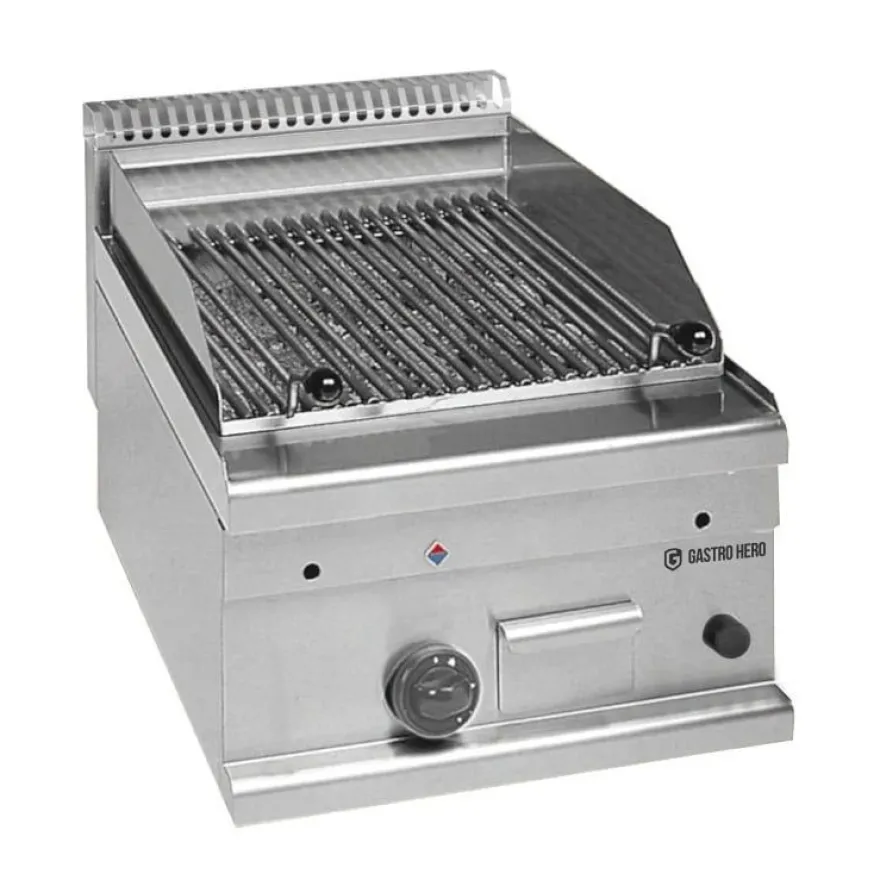 Lavasteingrill Serie 600 - 40/60 - Fleischgrillrost - Tischgerät - 7 kW