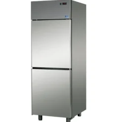 Mastro Kühlschrank 600 Liter aus Edelstahl mit 2 Türen, 0°/+10°C