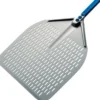 Mastro Pizzaschaufel, rechteckig, durchlöchert, 450x450 mm, L=1700 mm