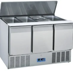 Mastro Saladette mit 3 Türen GN 1/1