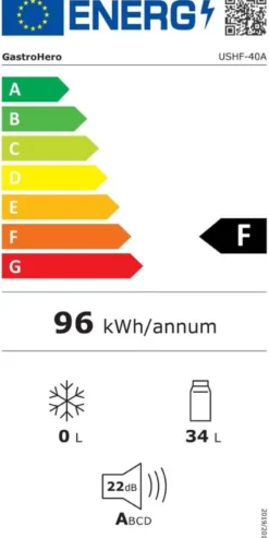 Minibar Eco 35 Liter schwarz