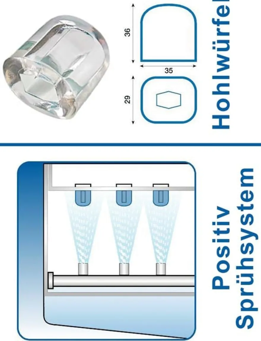 Nordcap Eiswürfelbereiter SDH 50 W