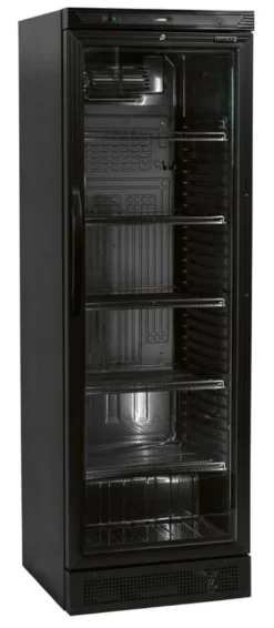 Nordcap Glastürkühlschrank KU 385 G II BLACK