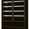 Nordcap Wandkühlregal ALASKA 180 SLIM ENERGY DR BLACK
