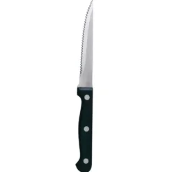 Olympia Steakmesser mit schwarzem Griff 215 mm - 12 Stk.