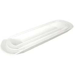 Olympia Whiteware Gondola Platte 65x19x3,5 cm