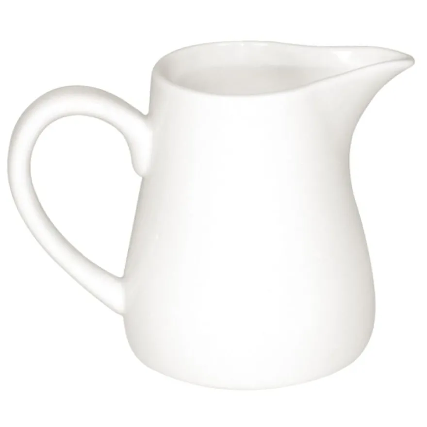 Olympia Whiteware Milchkännchen mit Henkel 17cl - 6 Stk.