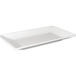 Olympia Whiteware rechteckige Servierteller 200 x 130 mm - 6 Stk.
