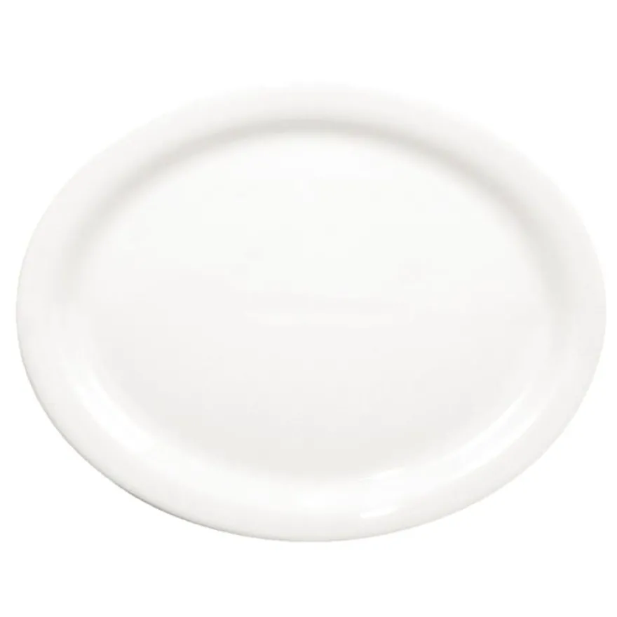 Olympia Whiteware Servierteller oval 25 cm - 6 Stk.