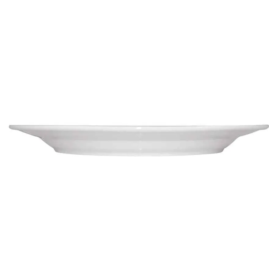 Olympia Whiteware Teller mit breiter Fahne 23cm - 12 Stk.