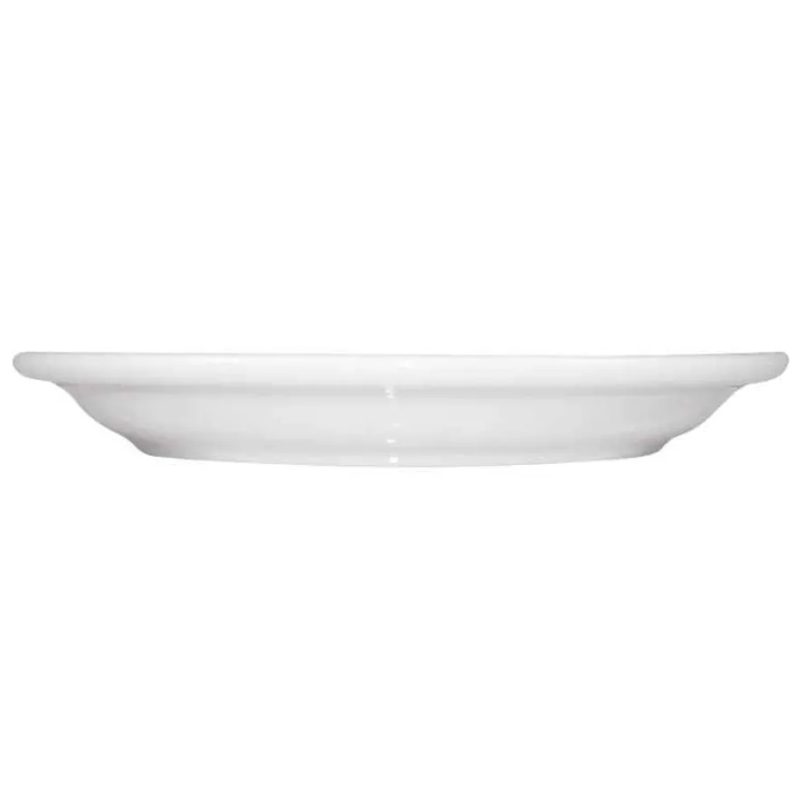 Olympia Whiteware Teller mit schmaler Fahne 25cm - 12 Stk.