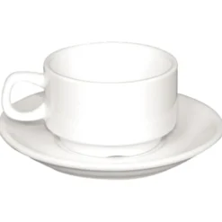 Olympia Whiteware Untertassen für CB471 - 12 Stk.