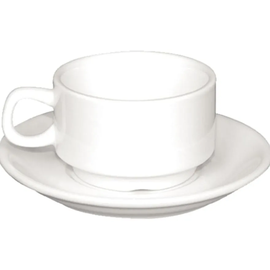 Olympia Whiteware Untertassen für CB471 - 12 Stk.