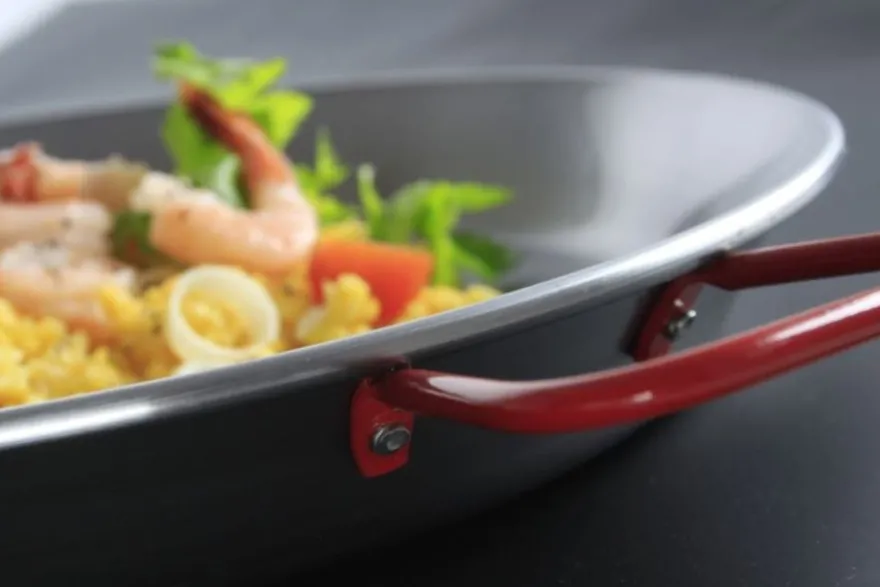 Paellapfanne Flachstahl 600x40 mm