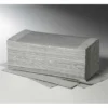 Papierhandtücher 1-lagig, V-Falz, 230x250 mm, grau "Zick-Zack"