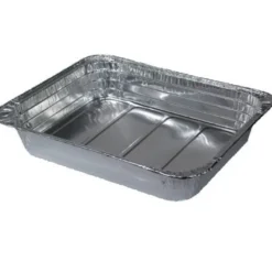 Papstar 3 Gastronorm-Behälter, Alu eckig 3,4 l 5 cm x 26,2 cm x 32,2 cm 1/2