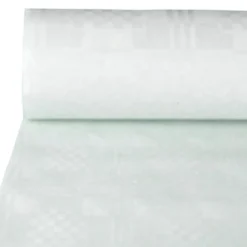 Papstar Papiertischtuch mit Damastprägung 100 m x 1 m weiss