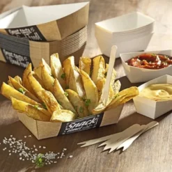 PapstarPurePommes-Frites-Trays - S - 
