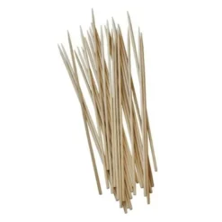 Papstar 200 Schaschlikspieße, Bambus "pure" Ø 2,5 mm x H: 20 cm
