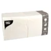 Papstar 500 Servietten, 1-lagig 1/4-Falz 33 cm x 33 cm weiss