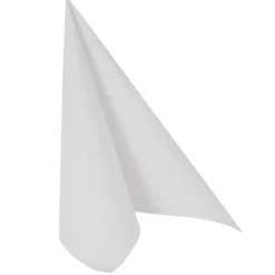 Papstar 50 Servietten "ROYAL Collection" 1/4-Falz 40 cm x 40 cm weiss