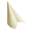 Papstar 50 Servietten "ROYAL Collection" 1/4-Falz 40 cm x 40 cm champagner "Casali"