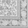 Papstar 50 Servietten "ROYAL Collection" 1/4-Falz 40 cm x 40 cm grau "Ornaments"