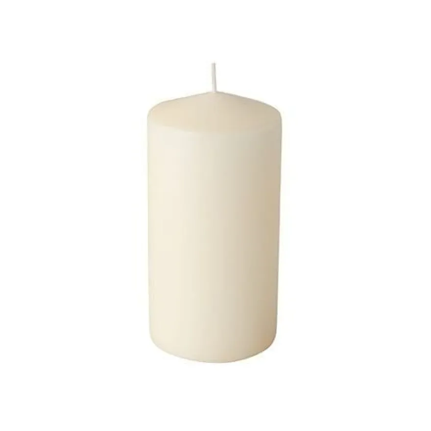 Papstar 6 Stumpenkerzen Ø 60 mm x H: 115 mm creme
