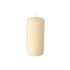 Papstar 8 Stumpenkerzen Ø 50 mm x H: 100 mm creme - 8 Stk