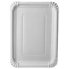 Papstar 250 Teller, Pappe "pure" eckig 21,5 cm x 29 cm weiss