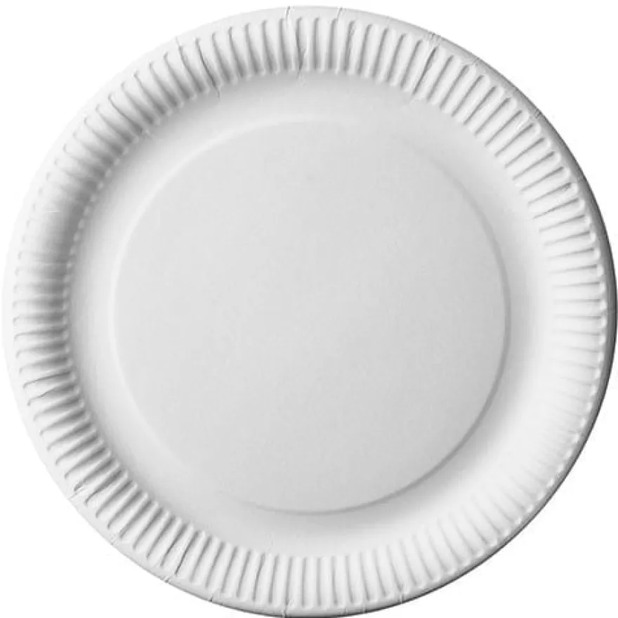Papstar 50 Teller, Pappe "pure" rund Ø 29 cm weiss