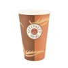 Papstar 50 Trinkbecher, Pappe "To Go" 0,3 l Ø 8 cm x H: 11,6 cm