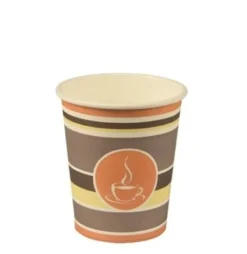 Papstar 50 Trinkbecher, Pappe "To Go" 0,2 l Ø 8 cm x H: 9,2 cm