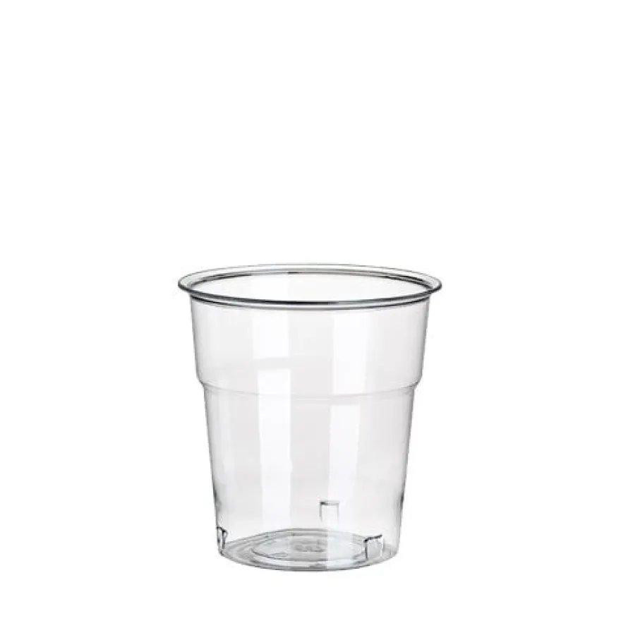 Papstar 50 Trinkbecher, PS 0,1 l Ø 6 cm x H: 6,7 cm glasklar