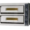 Pizzaofen PROFI PLUS 4+4x36 cm Vollschamott