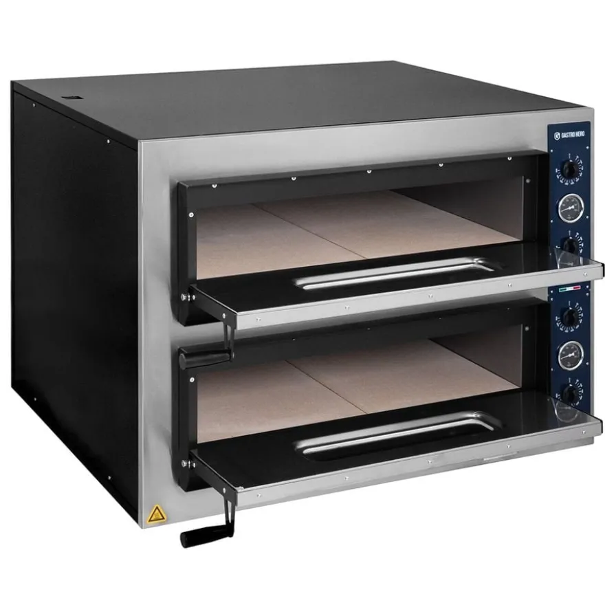 Pizzaofen PROFI 4+4x36 cm