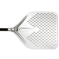 Pizzaschaufel perforiert 40x42cm, (L)1525 mm