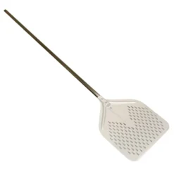Pizzaschaufel perforiert 36x38cm, (L)1885 mm