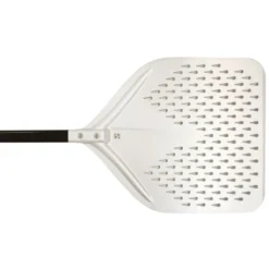 Pizzaschaufel perforiert 36x38cm, (L)1885 mm